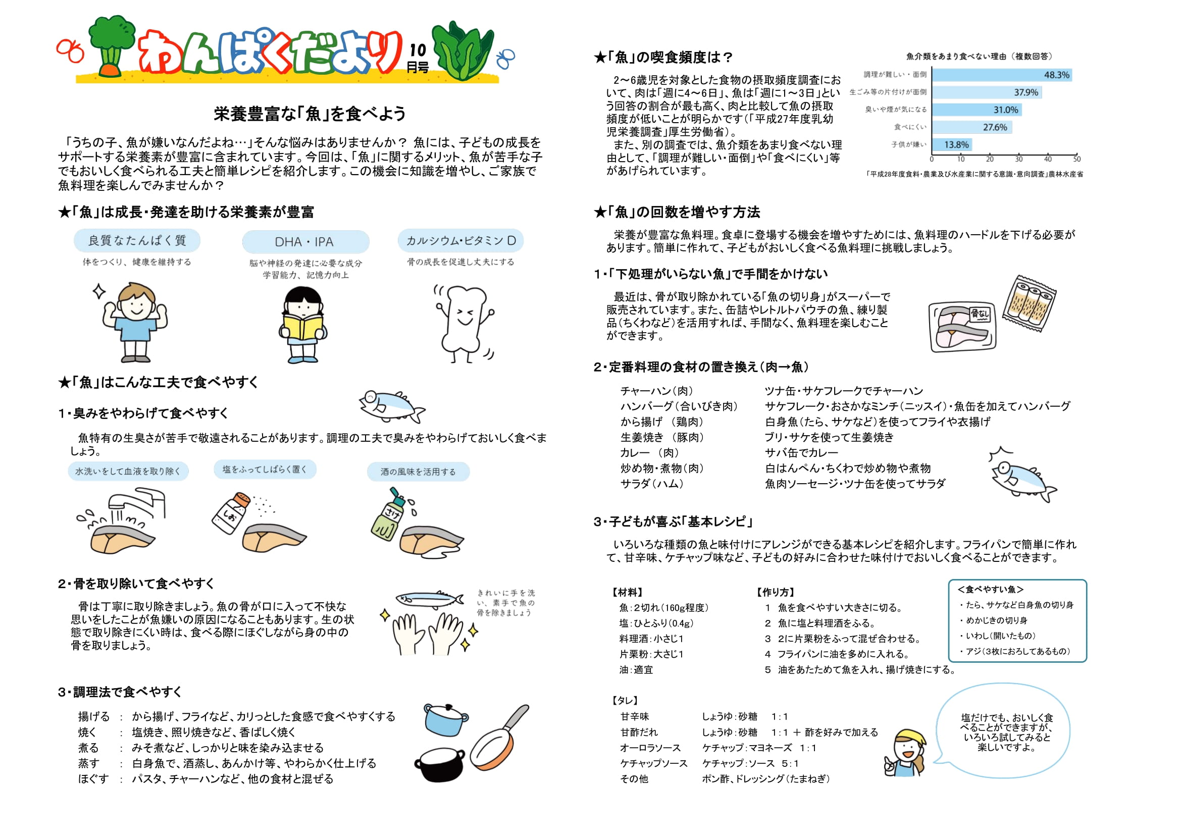 令和6年 10月 食育だより